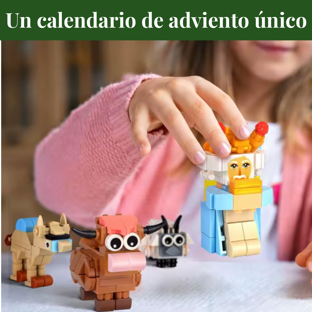 Portal de Belén en piezas!