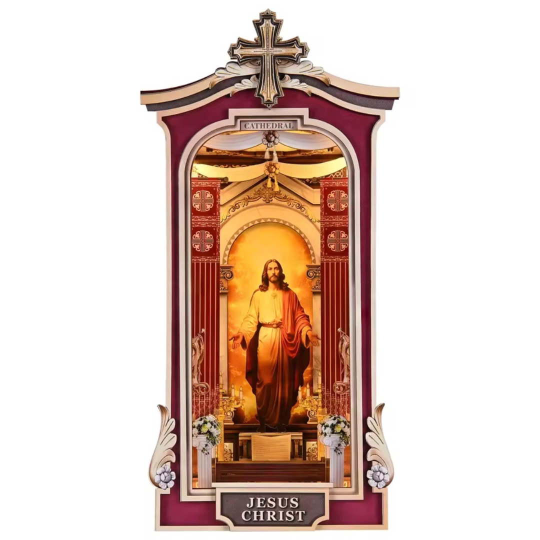 Book Nook Catedral – Kit DIY Decorativo