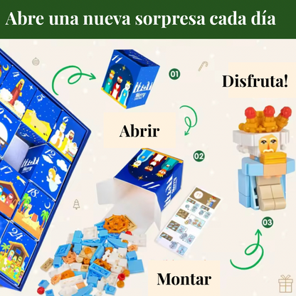 Portal de Belén en piezas!