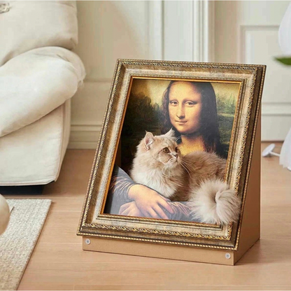 The Mona Scratch-Art for Cats