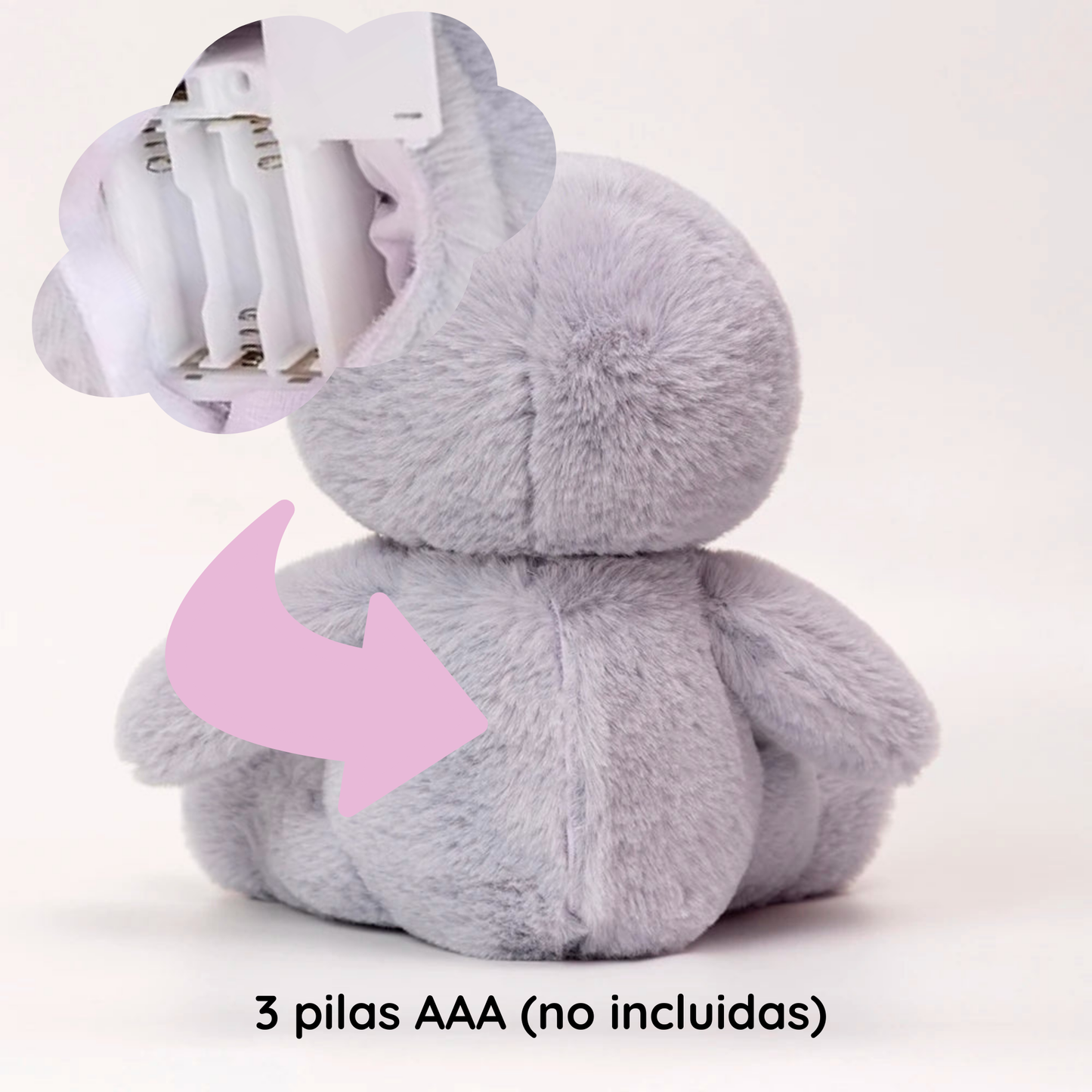 Peluche que respira antiestrés