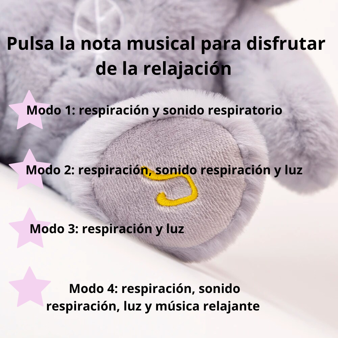 Peluche que respira antiestrés