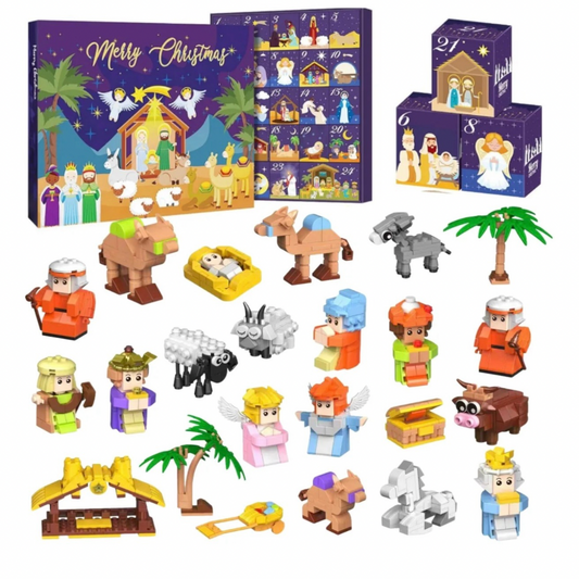 Portal de Belén en piezas!