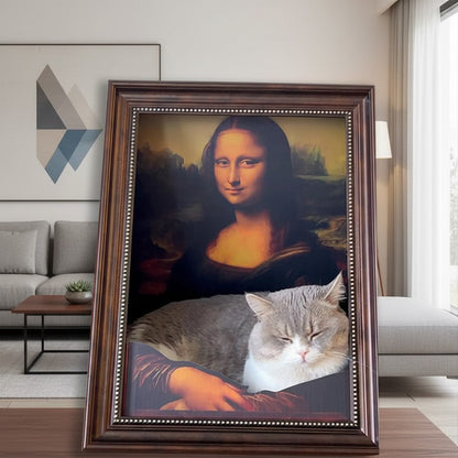 The Mona Scratch-Art for Cats