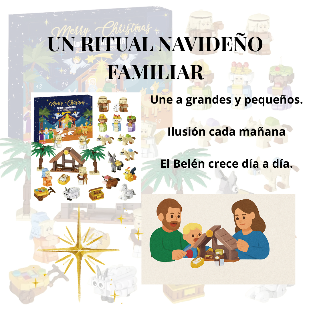 Calendario de Adviento-Belén en 24 días!